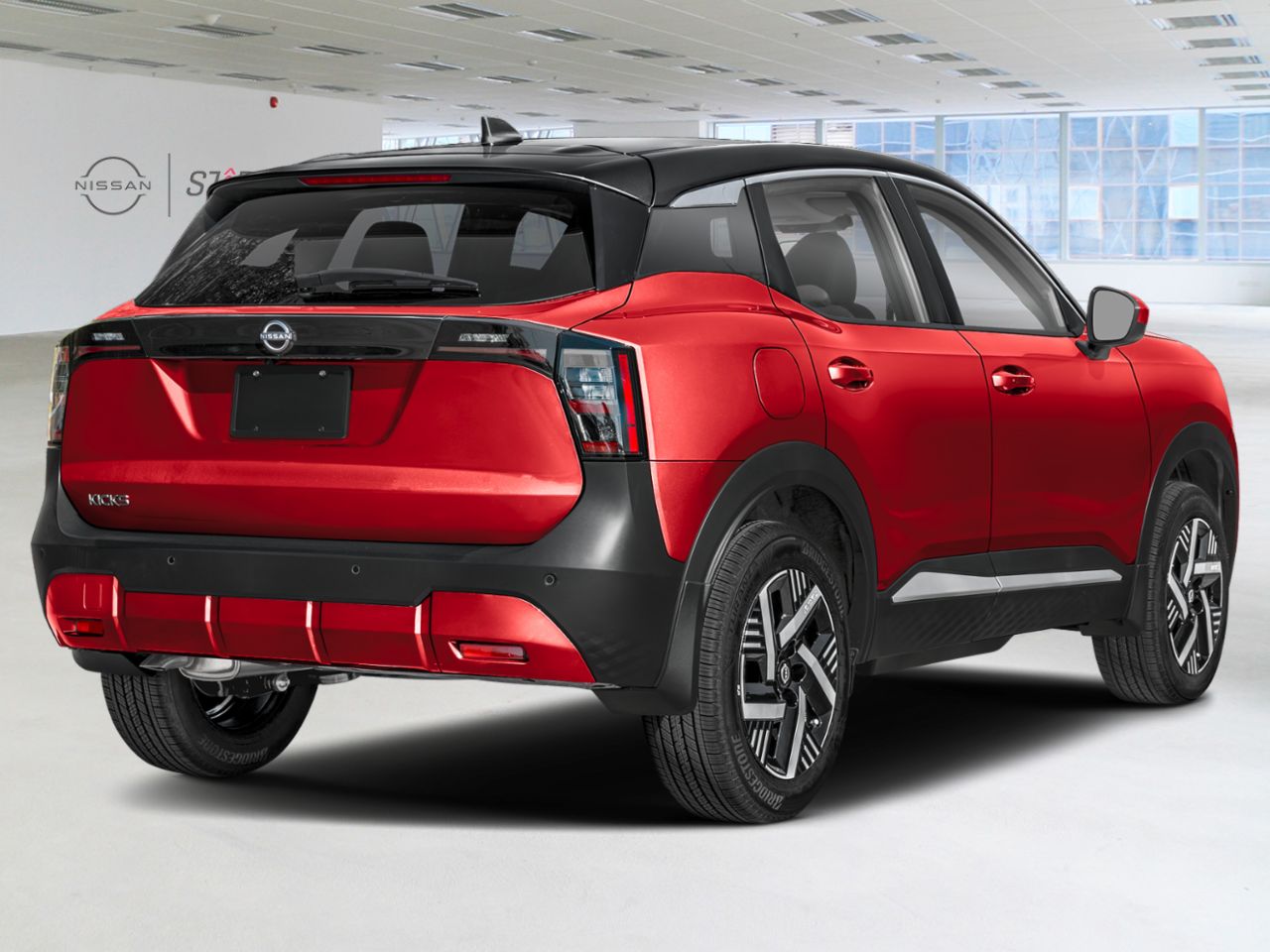 Nissan Kicks 2026 Teinte braise &eacute;carlate/Noir intense Saint-Basile-le-Grand - photo #1