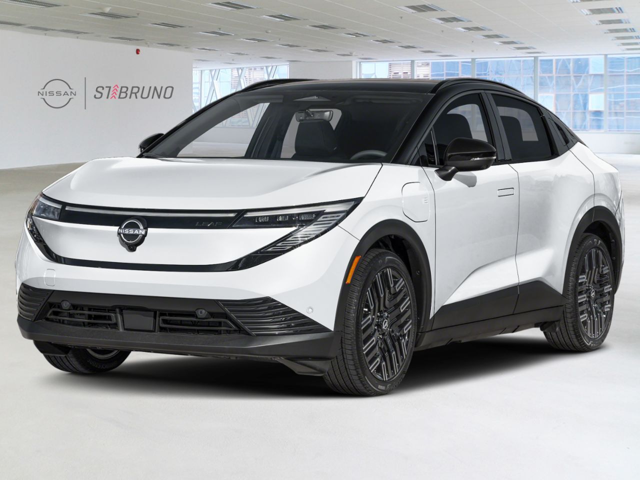 Nissan LEAF 2026 Blanc Everest nacr&eacute; triple couche/Noir Saint-Basile-le-Grand - photo #0