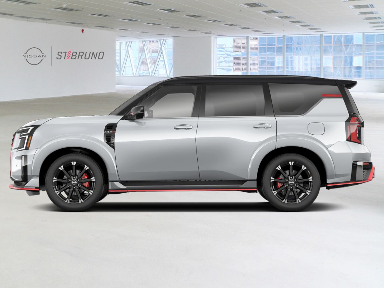 Nissan Armada 2026 Noir intense/Blanc Everest triple couche Saint-Basile-le-Grand - photo #1