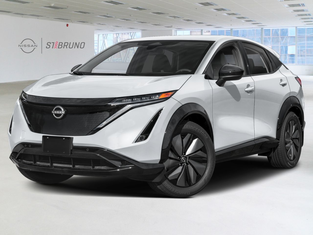 Nissan ARIYA 2026 Blanc Everest nacr&eacute; triple couche Saint-Basile-le-Grand - photo #0