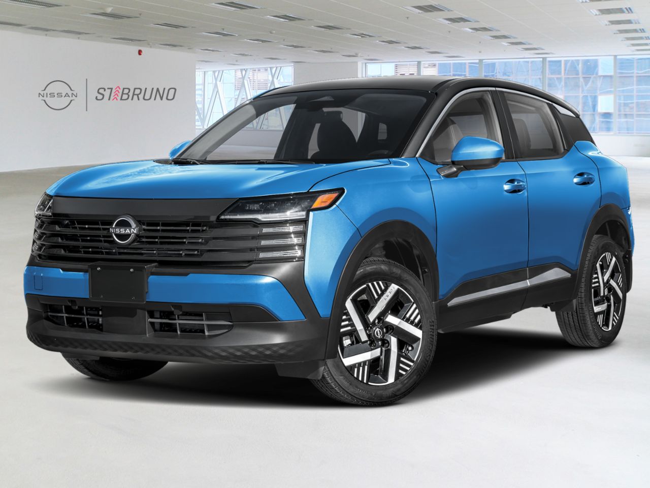 2026 Nissan Kicks Artic Ice Blue Metallic/Super Black Saint-Basile-le-Grand - photo #0
