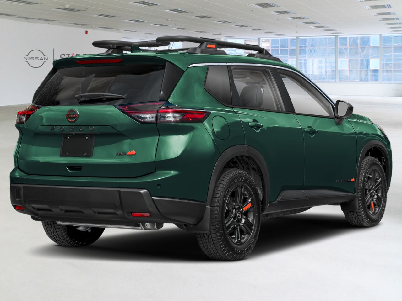 Nissan Rogue 2026 Vert obsidienne nacr&eacute; Saint-Basile-le-Grand - photo #1