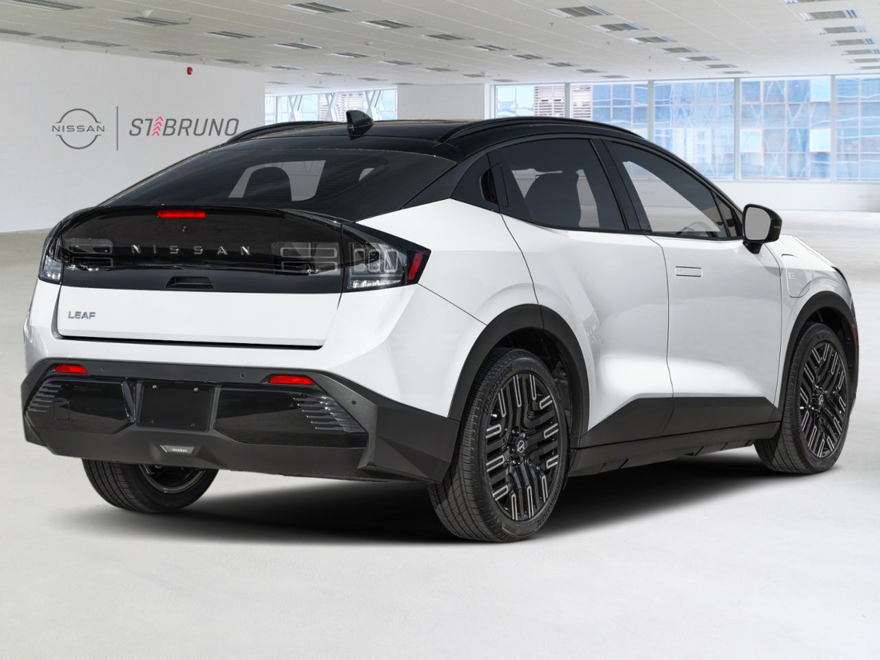 Nissan LEAF 2026 Blanc Everest nacr&eacute; triple couche/Noir Saint-Basile-le-Grand - photo #1