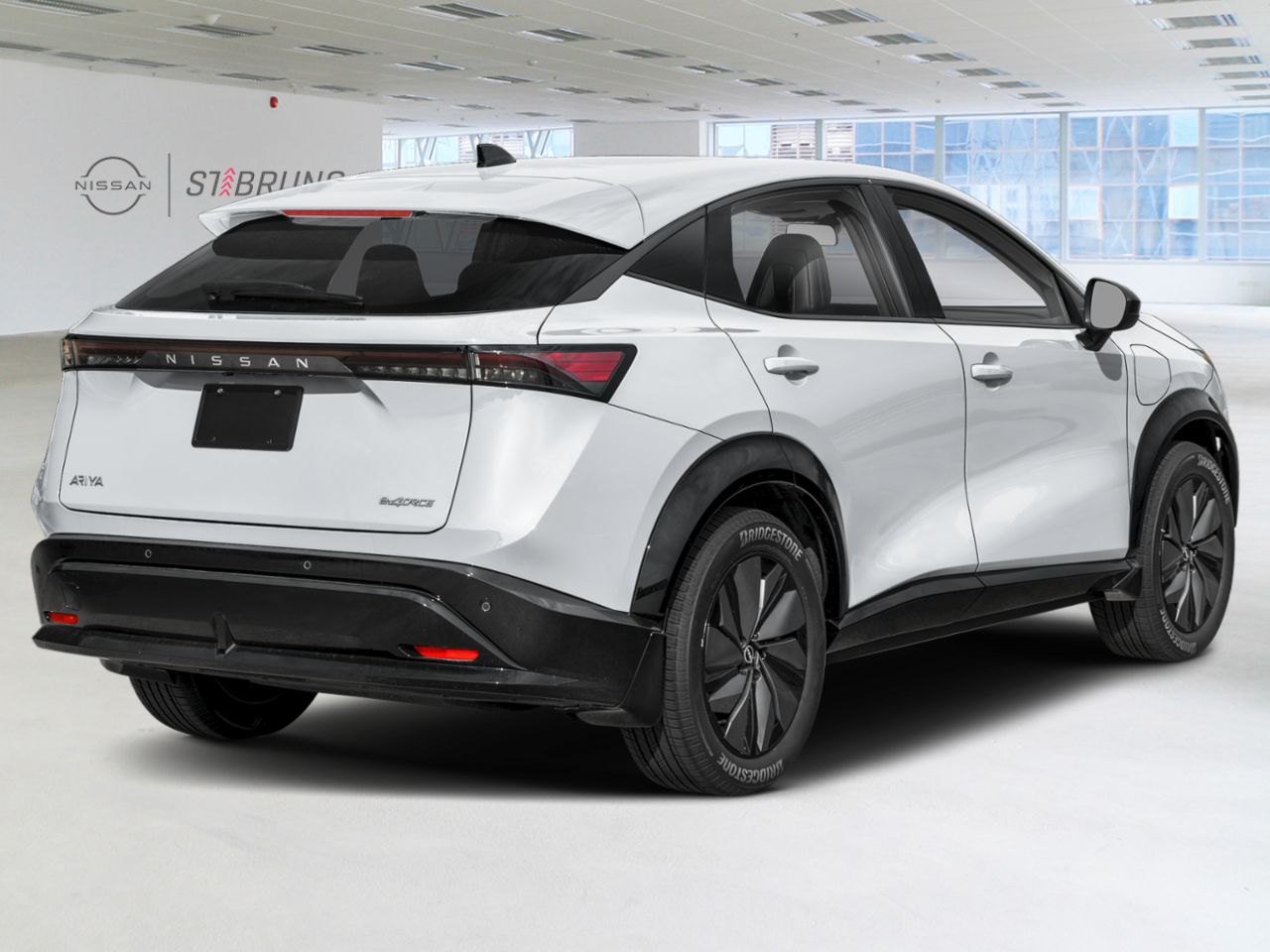 Nissan ARIYA 2026 Blanc Everest nacr&eacute; triple couche Saint-Basile-le-Grand - photo #2