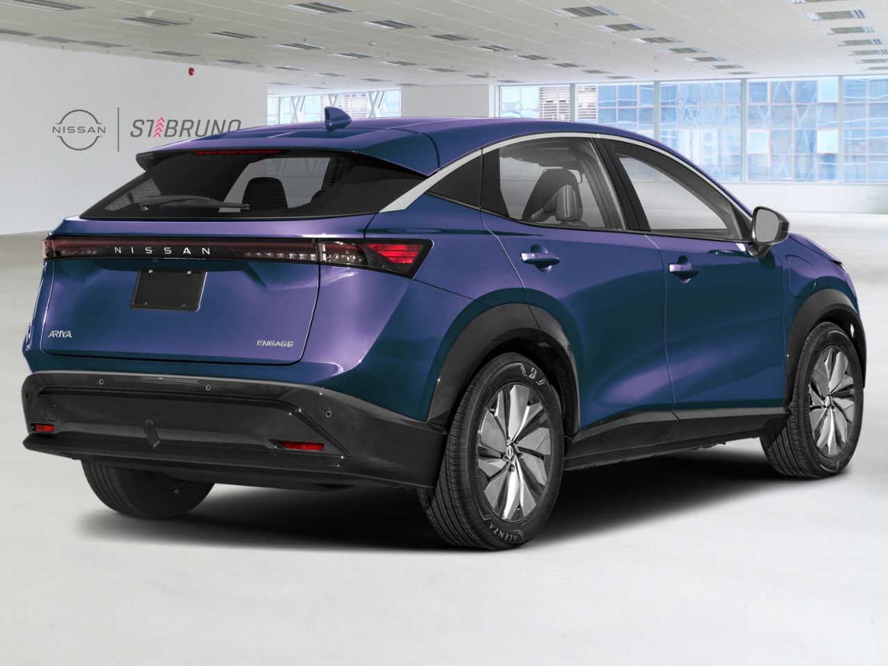 Nissan ARIYA 2026 Vert aurore bor&eacute;ale m&eacute;tallis&eacute; Saint-Basile-le-Grand - photo #2