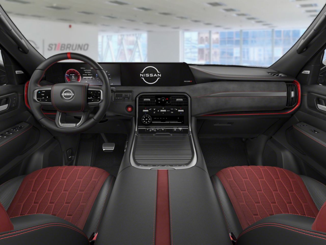 Nissan Armada 2026 Noir intense/Blanc Everest triple couche Saint-Basile-le-Grand - photo #2