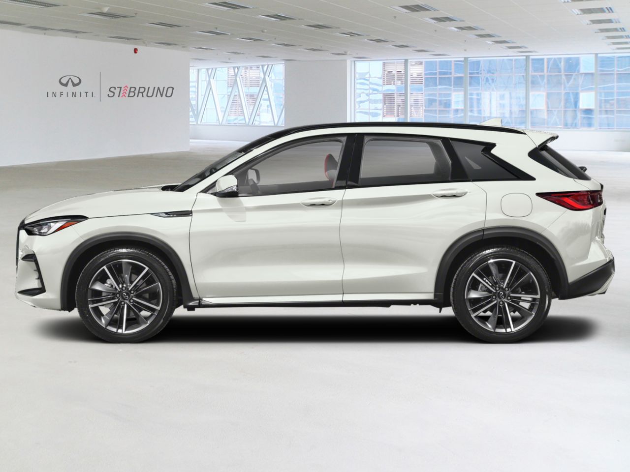 INFINITI QX50 2025 Teinte Blanc radiant nacré Saint-Basile-le-Grand - photo #1