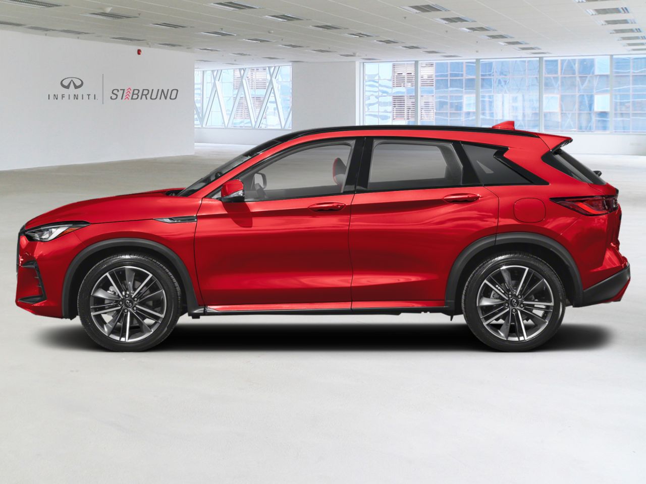 INFINITI QX50 2025 Triple couche vernie pierre de soleil rouge dynamique m&eacute;tallis&eacute;  - photo #1