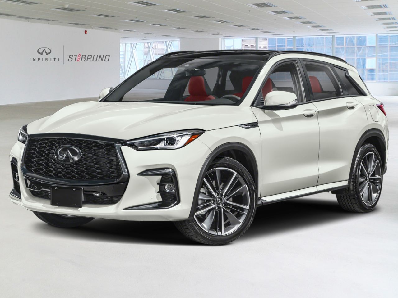 INFINITI QX50 2025 Teinte Blanc radiant nacré Saint-Basile-le-Grand - photo #0