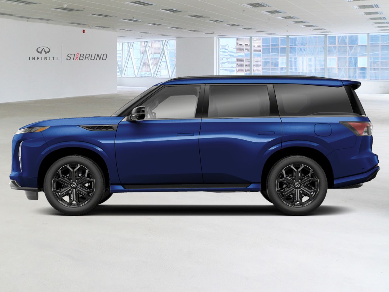 2026 INFINITI QX80 Grand Blue Pearl Metallic  - photo #1