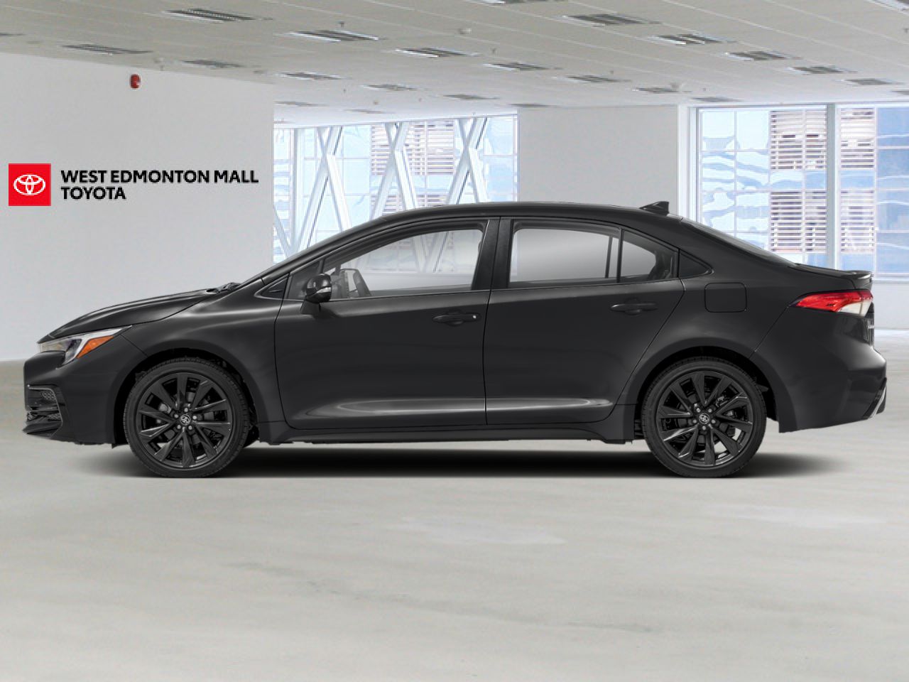 2026 Toyota Corolla 2601838 | Hybrid XSE Midnight Black Metallic Edmonton - photo #2