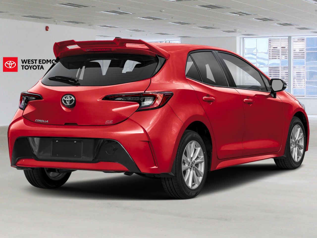 2026 Toyota Corolla Hatchback 2601123 | CVT Finish Line Red w/Black Roof Edmonton - photo #1