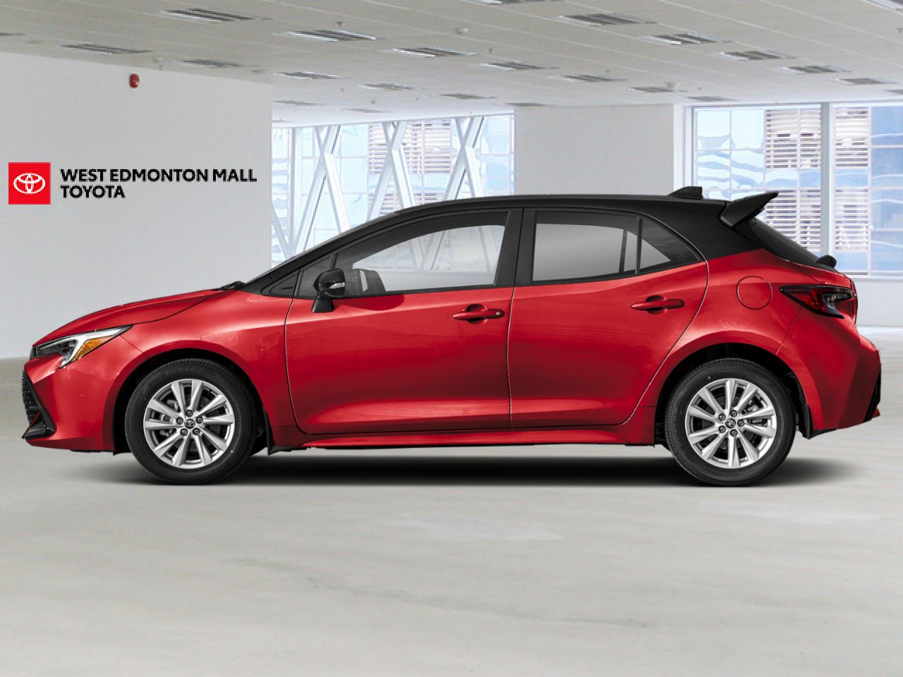 2026 Toyota Corolla Hatchback 2601834 | CVT Classic Silver Metallic w/Black Roof Edmonton - photo #2