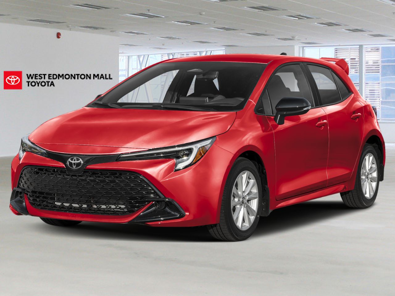 2026 Toyota Corolla Hatchback 2601123 | CVT Finish Line Red w/Black Roof Edmonton - photo #0