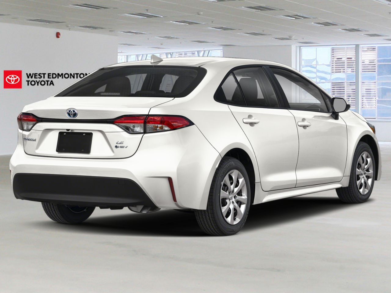 2026 Toyota Corolla 2601767 | Hybrid LE White Edmonton - photo #1