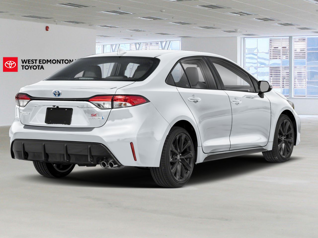 2026 Toyota Corolla 2600903 | Hybrid XSE White Edmonton - photo #1