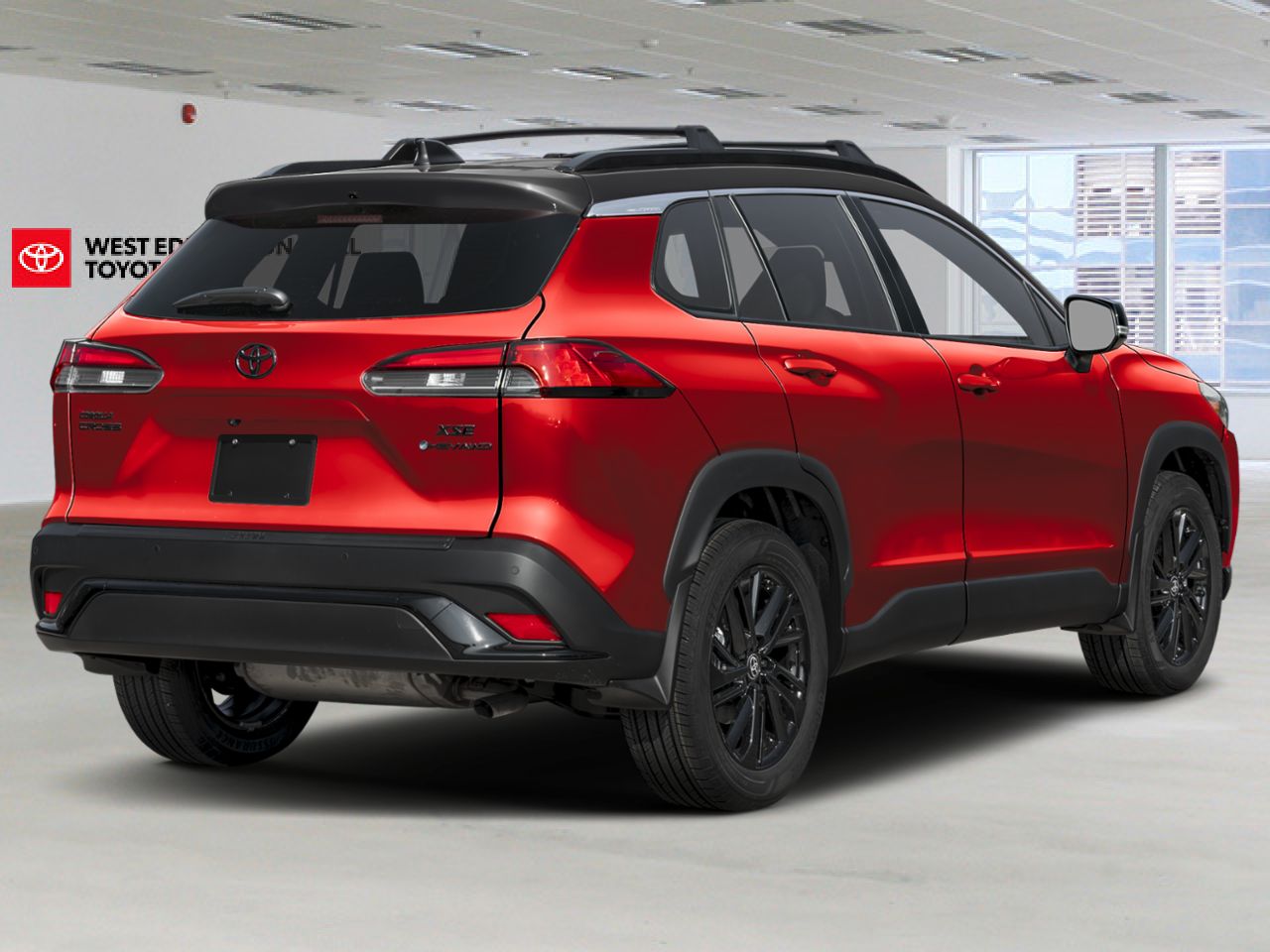 2026 Toyota Corolla Cross 2601297 | Hybrid XSE Soul Red Crystal w/Black Roof Edmonton - photo #1