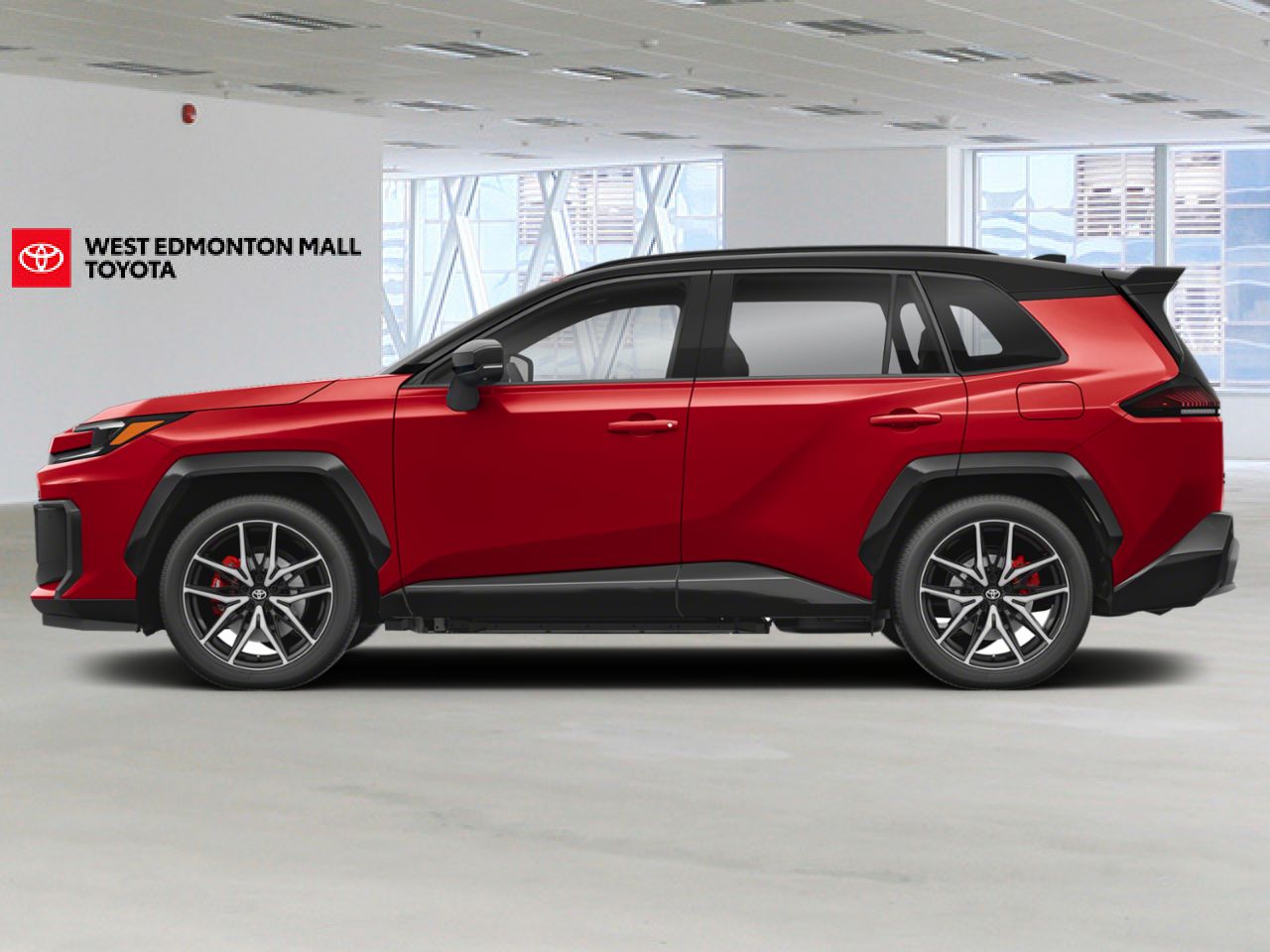 2026 Toyota RAV4 Plug-In Hybrid 2601783 | GR Sport Supersonic Red w/Black Roof Edmonton - photo #1
