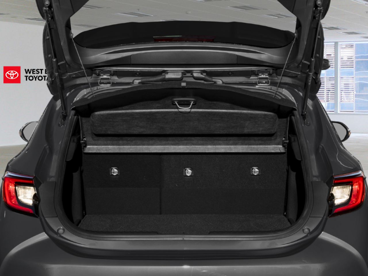 2026 Toyota Corolla Hatchback 2601123 | CVT Finish Line Red w/Black Roof Edmonton - photo #3