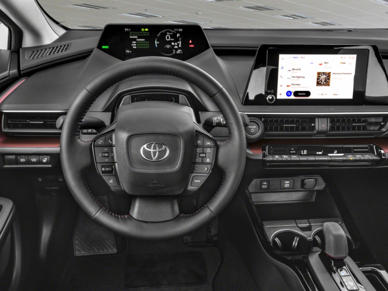 2026 Toyota Prius Plug-In Hybrid 2601287 | SE Cutting Edge Silver Edmonton - photo #9