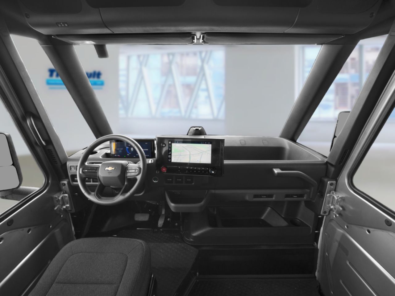 CHEVROLET BrightDrop 600 eAWD 600 2025 Oyster White Sherbrooke - photo #9