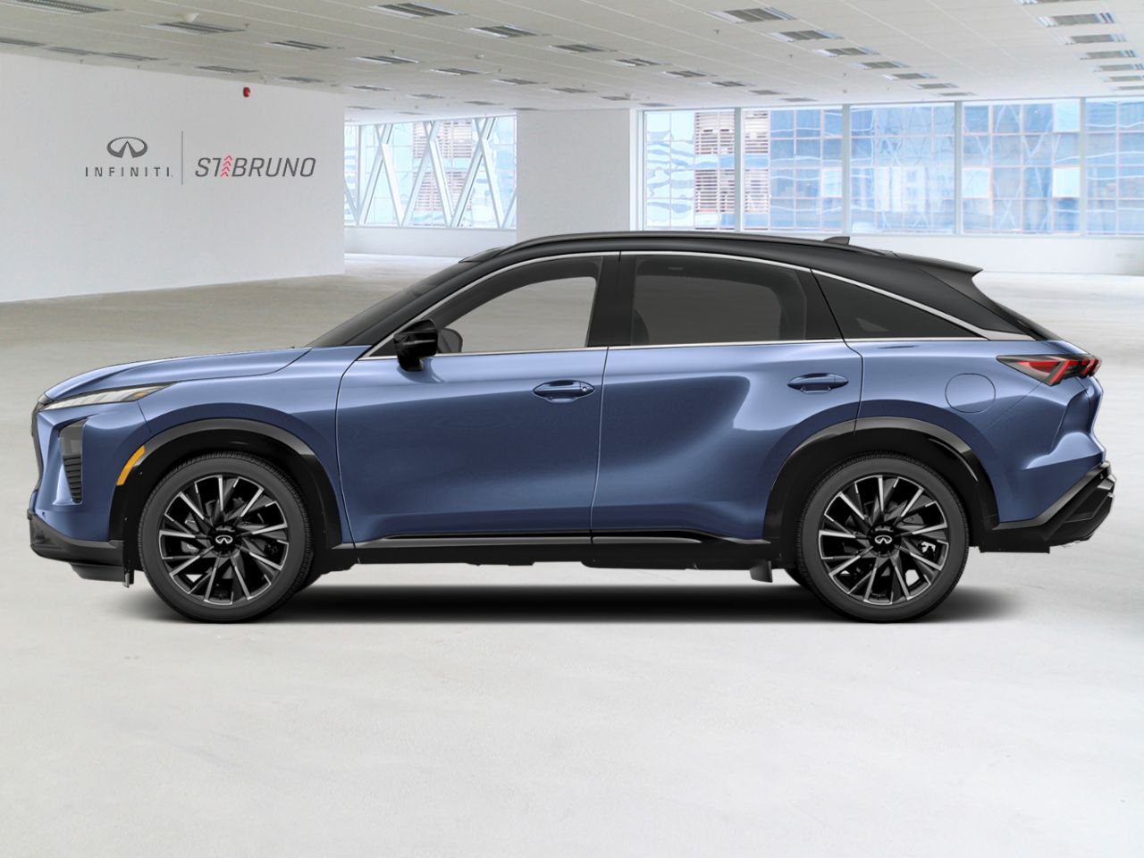 INFINITI QX65 2027 Bleu arc-en-ciel lunaire/Noir obsidienne Saint-Basile-le-Grand - photo #1