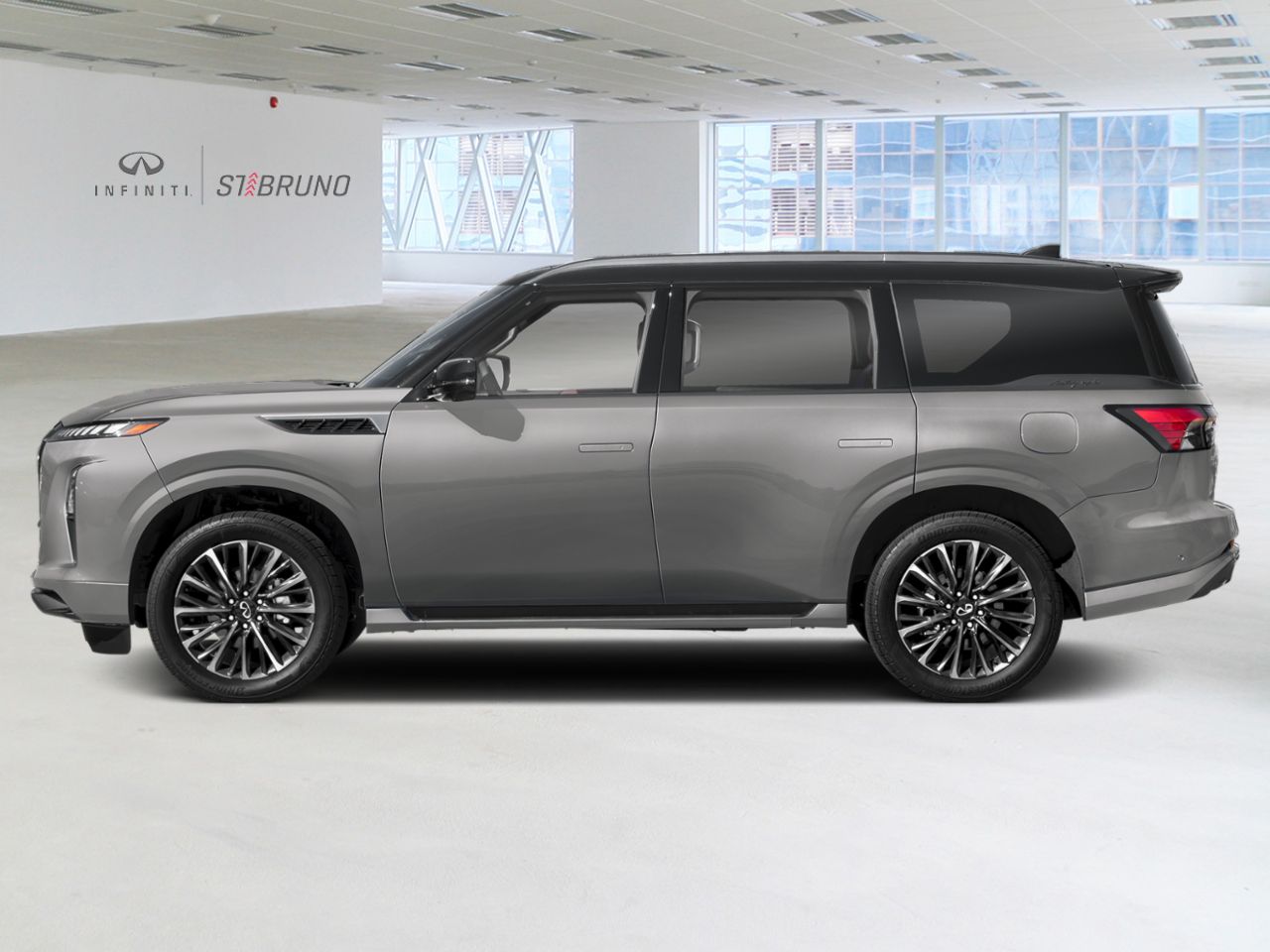 INFINITI QX80 2026 Noir obsidienne/Dynamique m&eacute;tallis&eacute; Saint-Basile-le-Grand - photo #1