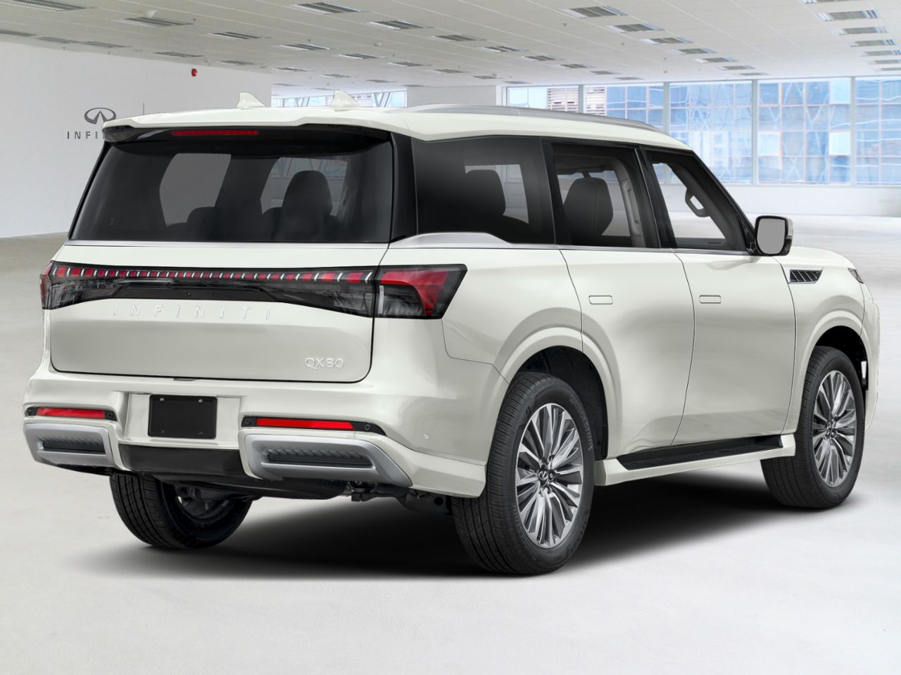 INFINITI QX80 2026 Blanc radiant triple couche nacr&eacute; Saint-Basile-le-Grand - photo #1