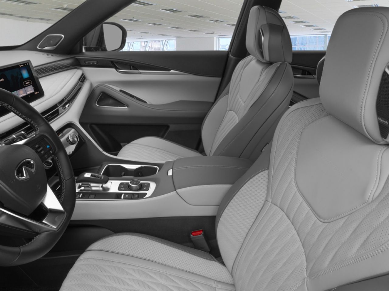 INFINITI QX60 2026 Blanc brillant/Noir obsidienne deux tons Saint-Basile-le-Grand - photo #9