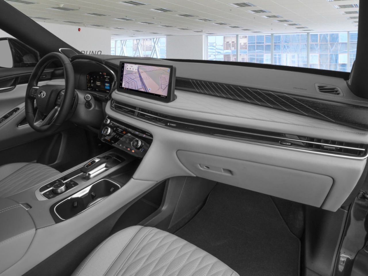 INFINITI QX60 2026 Blanc brillant/Noir obsidienne deux tons Saint-Basile-le-Grand - photo #6