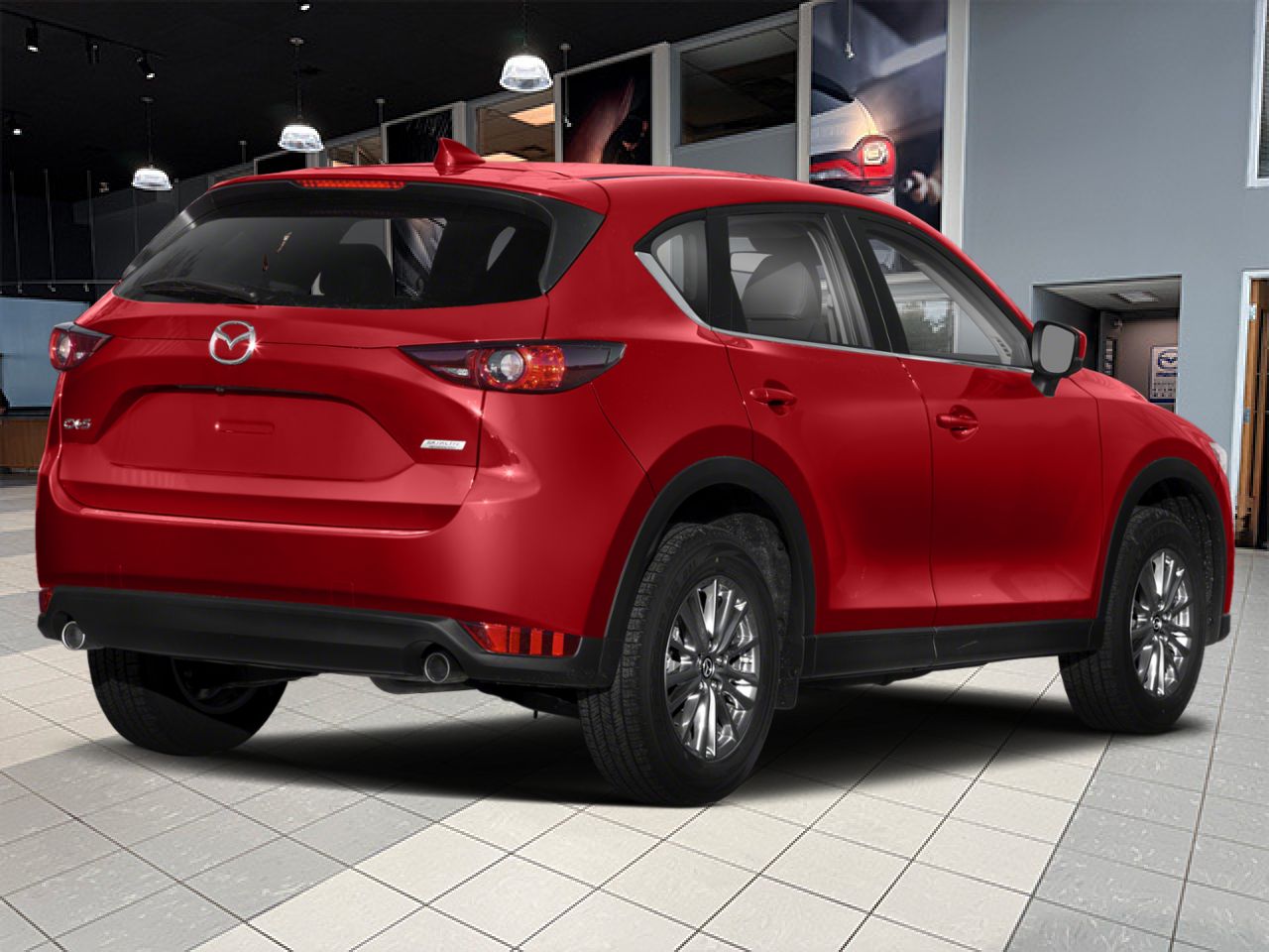 MAZDA CX-5 2019 Rouge vibrant cristal m&eacute;tallis&eacute; Notre-Dame-des-Prairies - photo #1
