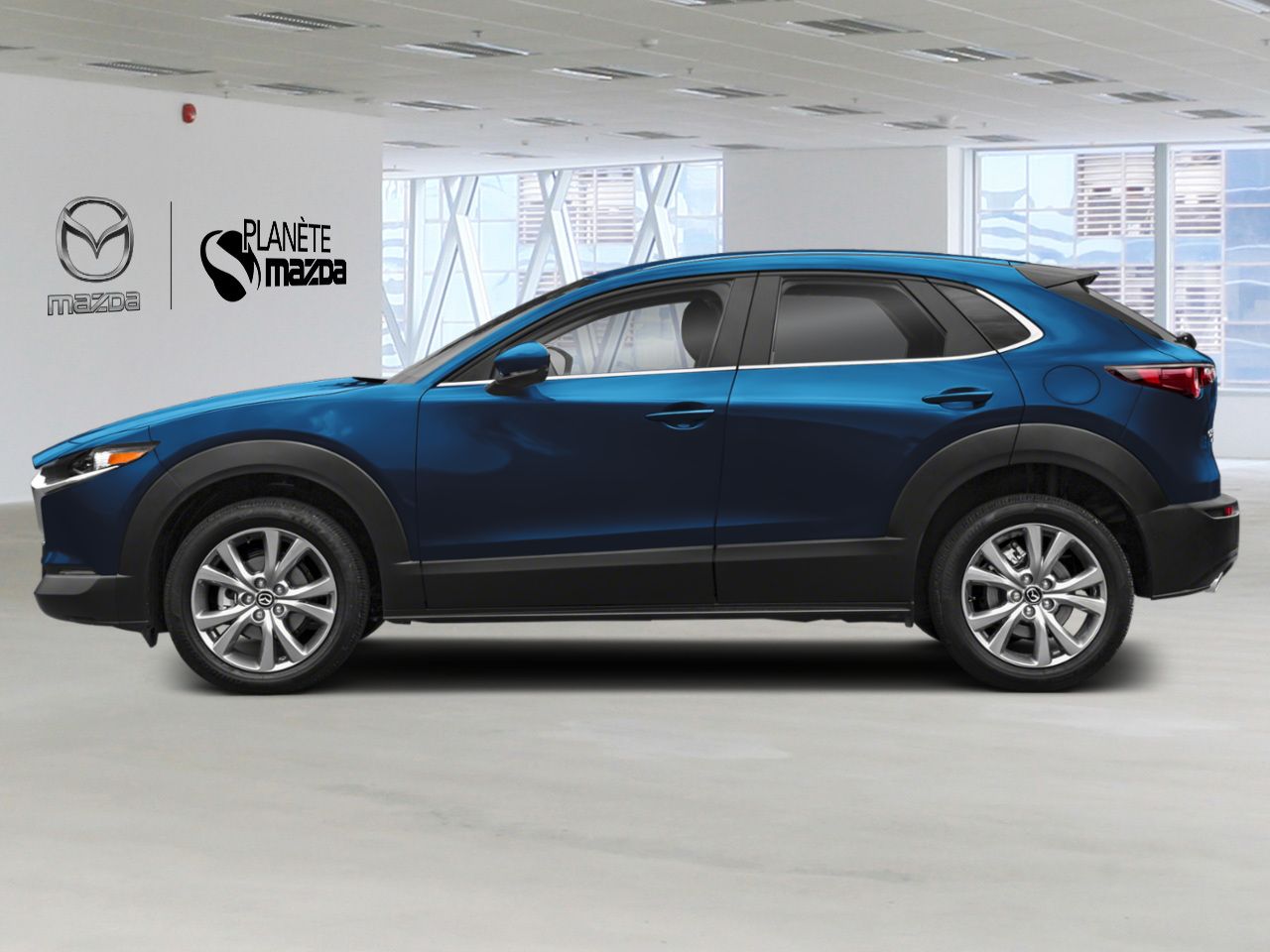 2025 Mazda CX-30 3MVDMBCM2SM871125 Deep Crystal Blue Mica Mirabel - photo #2