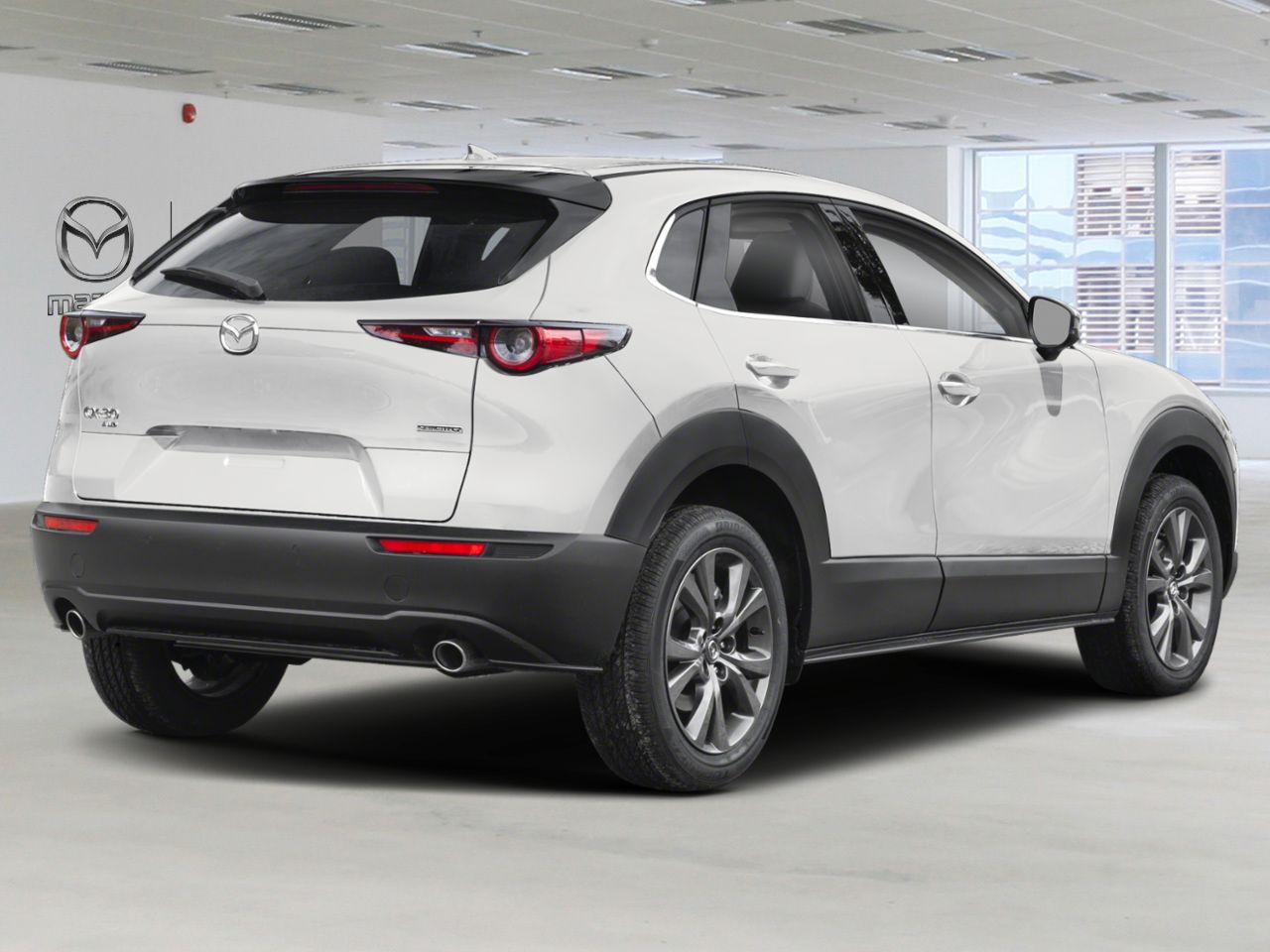 2025 Mazda CX-30 3MVDMBDM3SM861752 Snowflake White Pearl Mirabel - photo #2
