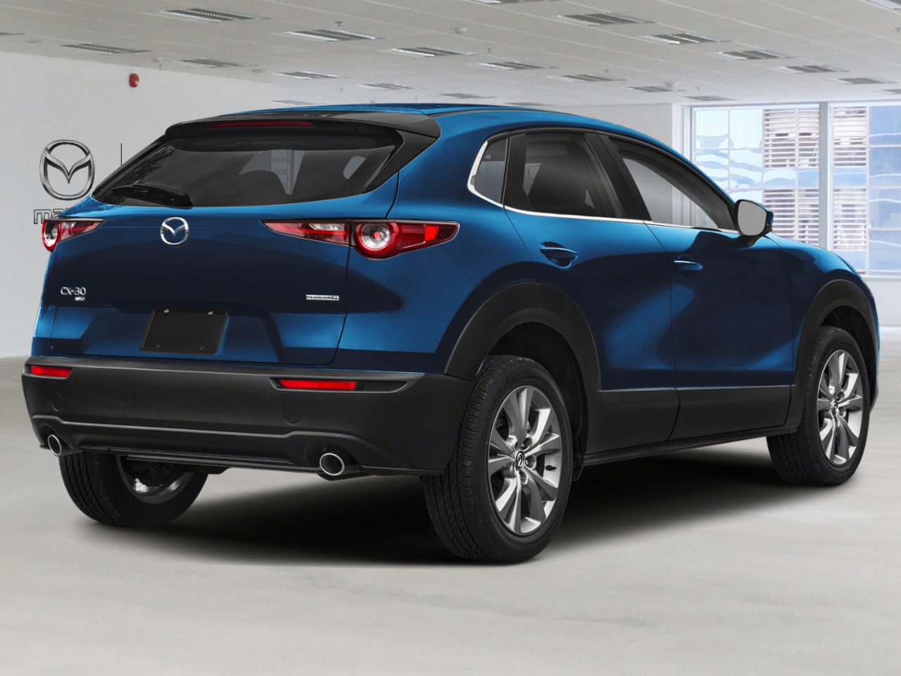 2025 Mazda CX-30 3MVDMBCM2SM871125 Deep Crystal Blue Mica Mirabel - photo #1