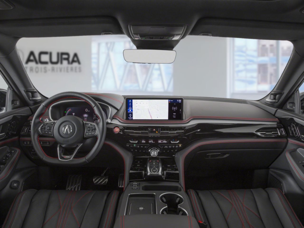 ACURA MDX 2026 Noir majestueux nacr&eacute; Trois-Rivi&egrave;res - photo #7