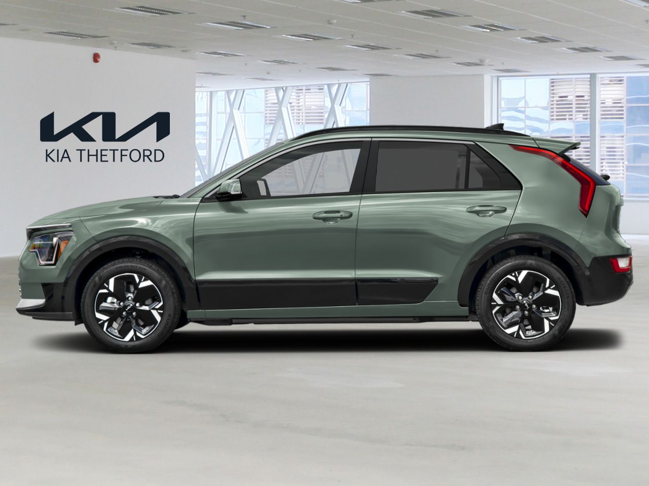 2026 Kia Niro &eacute;lectrique Green Thetford Mines - photo #1