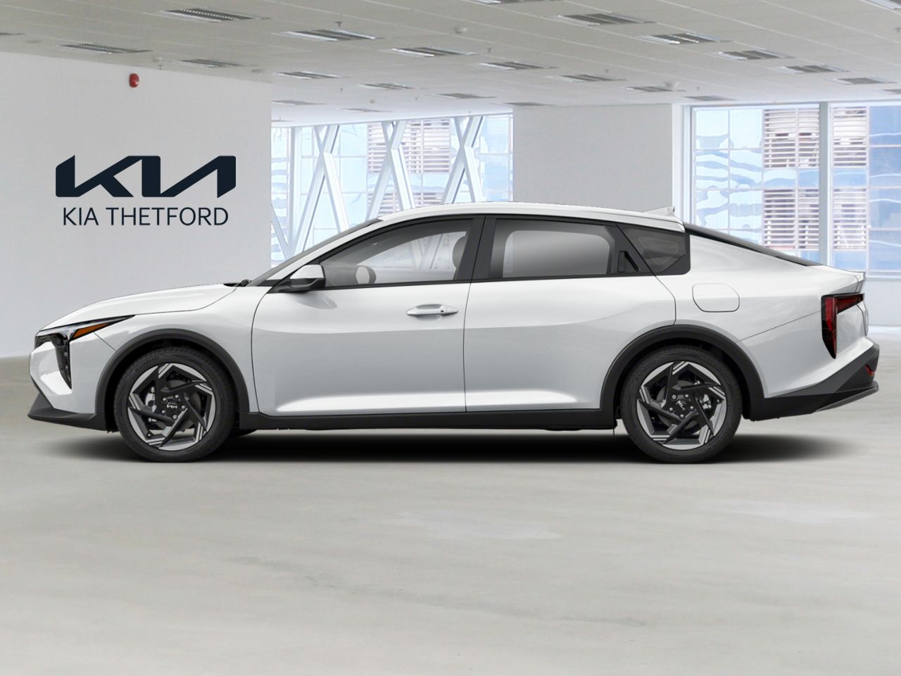 KIA K4 EX 2026 Blanc Thetford Mines - photo #1