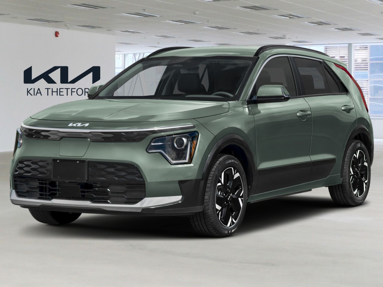 Kia Niro &eacute;lectrique 2026 Vert paysage urbain Thetford Mines - photo #0