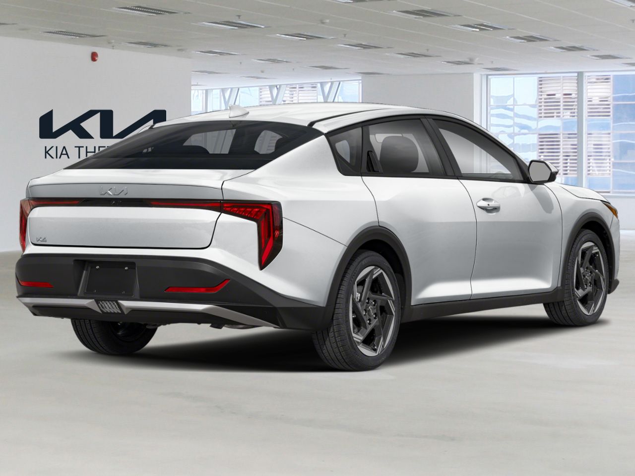 KIA K4 EX 2026 Blanc Thetford Mines - photo #2