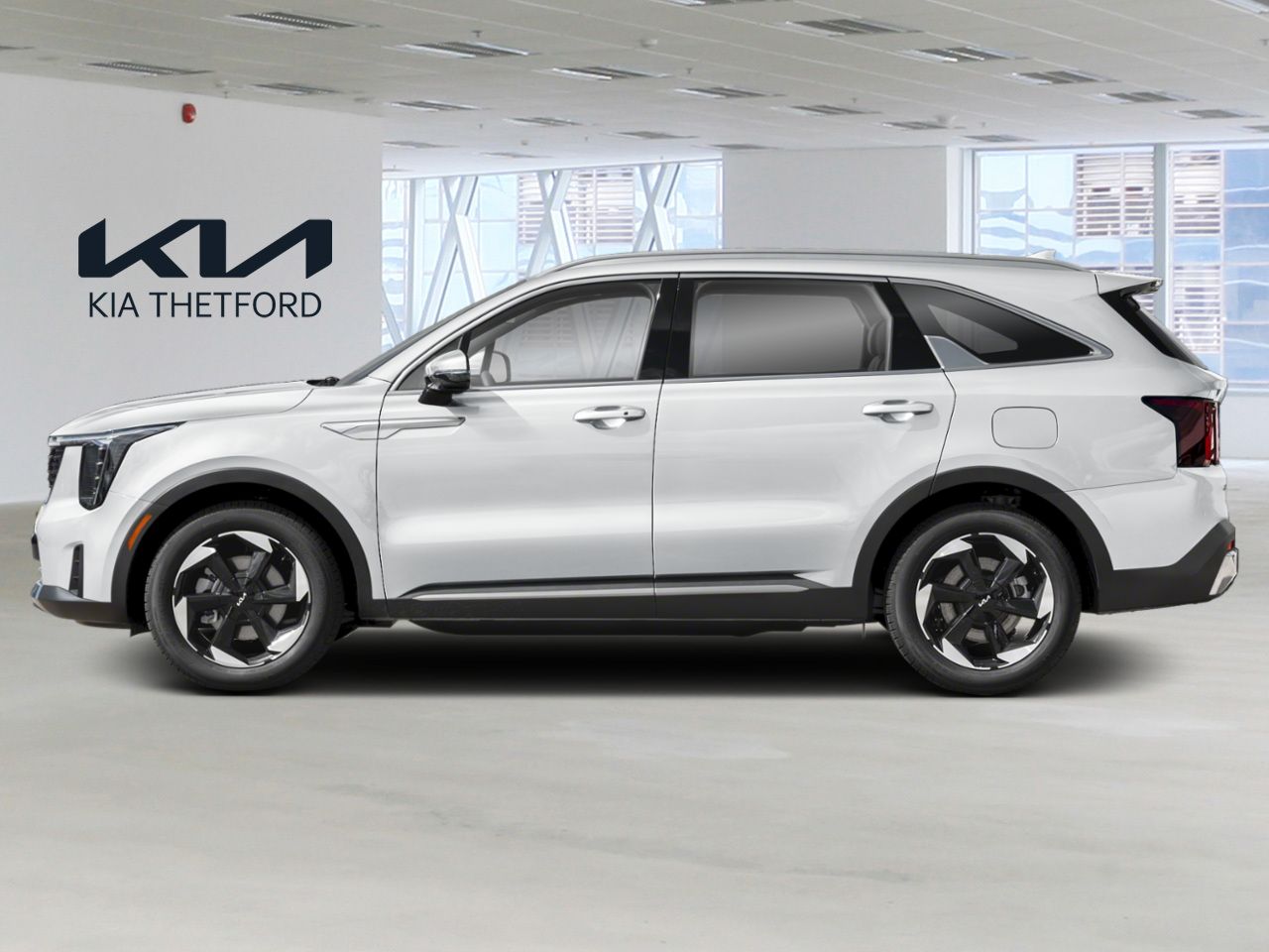 KIA SORENTO HEV EX 2026 Blanc Thetford Mines - photo #2
