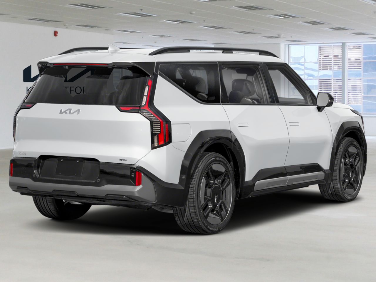 Kia EV9 2026 Blanc neige nacr&eacute; Thetford Mines - photo #1