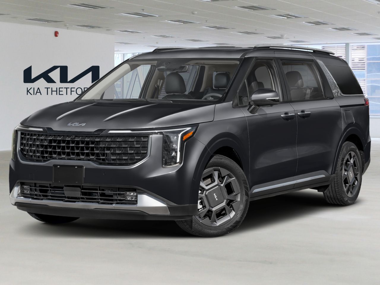 Kia Carnival hybride 2026 Gris tonnerre Thetford Mines - photo #0