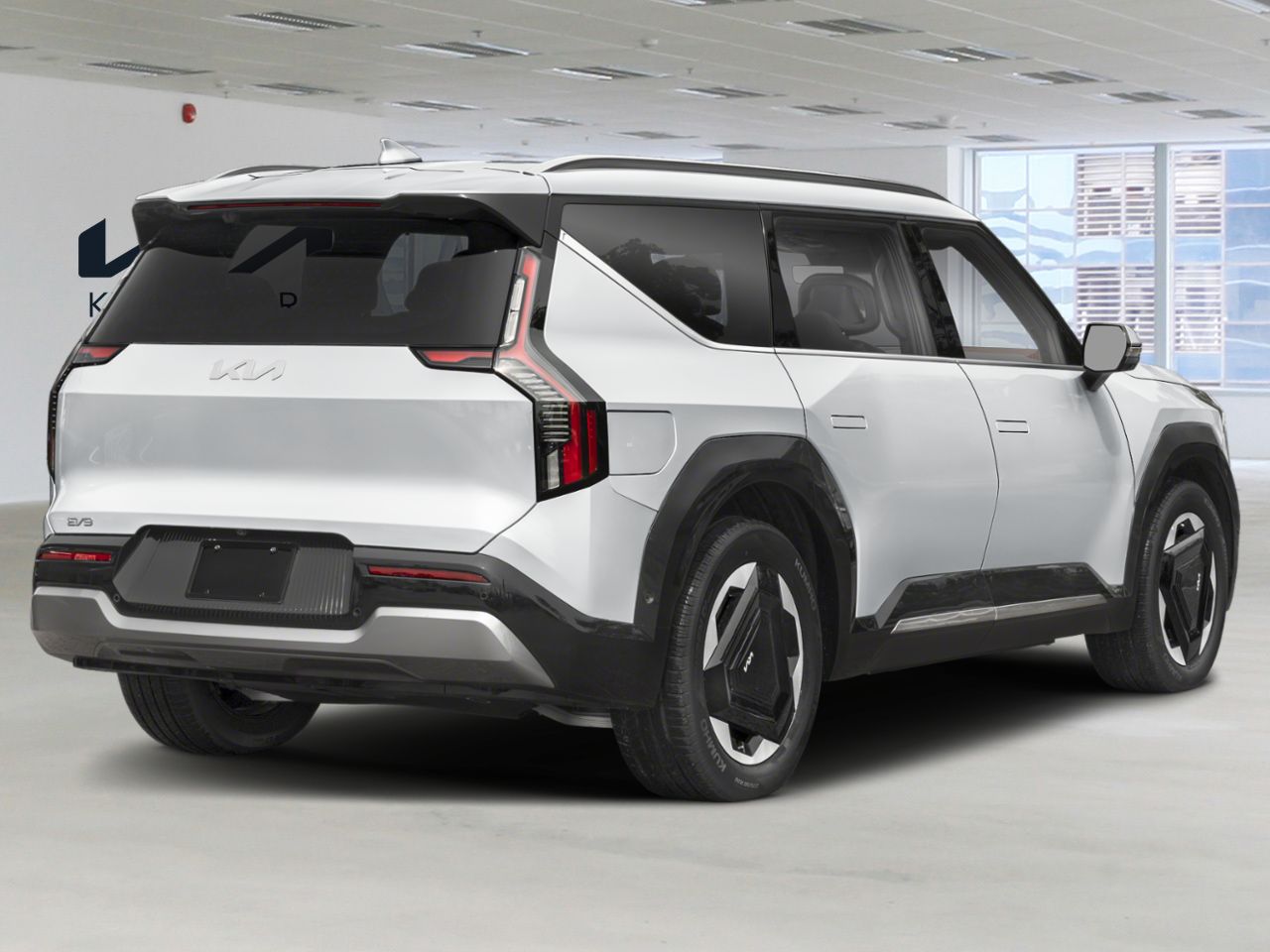 2026 KIA EV9 LAND GROUPE PLUS White Thetford Mines - photo #1