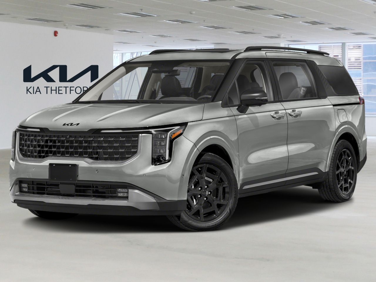 2026 Kia Carnival Hybrid Ceramic Silver Thetford Mines - photo #0