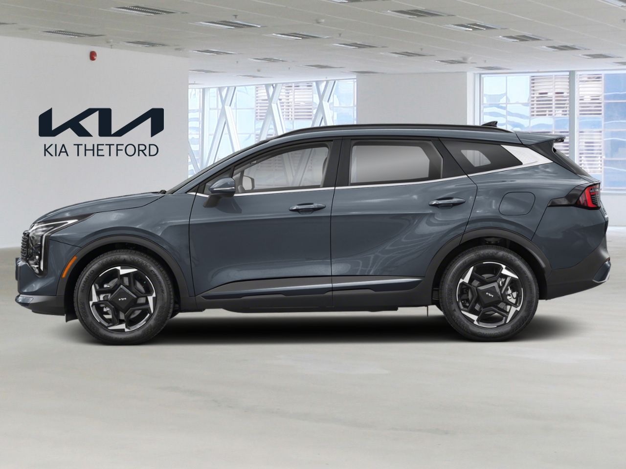 KIA SPORTAGE EX 2026 Gris Thetford Mines - photo #2