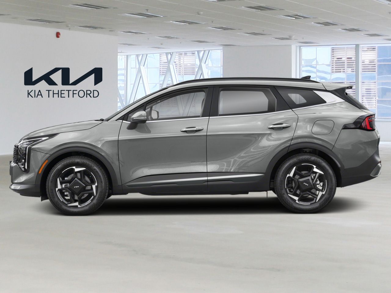 KIA SPORTAGE EX 2026 Gris Thetford Mines - photo #2