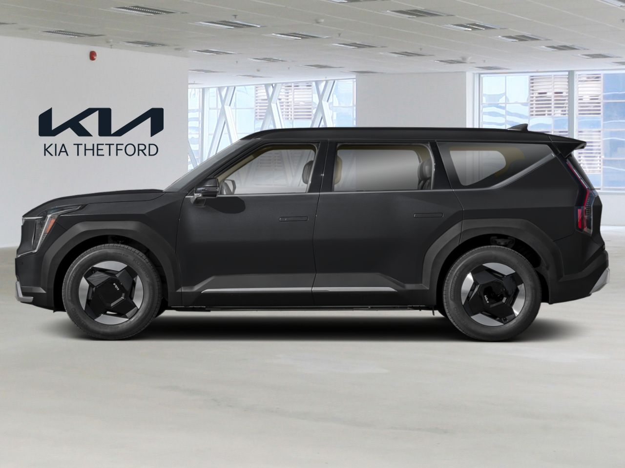 Kia EV9 2026 Noir aurore Thetford Mines - photo #1
