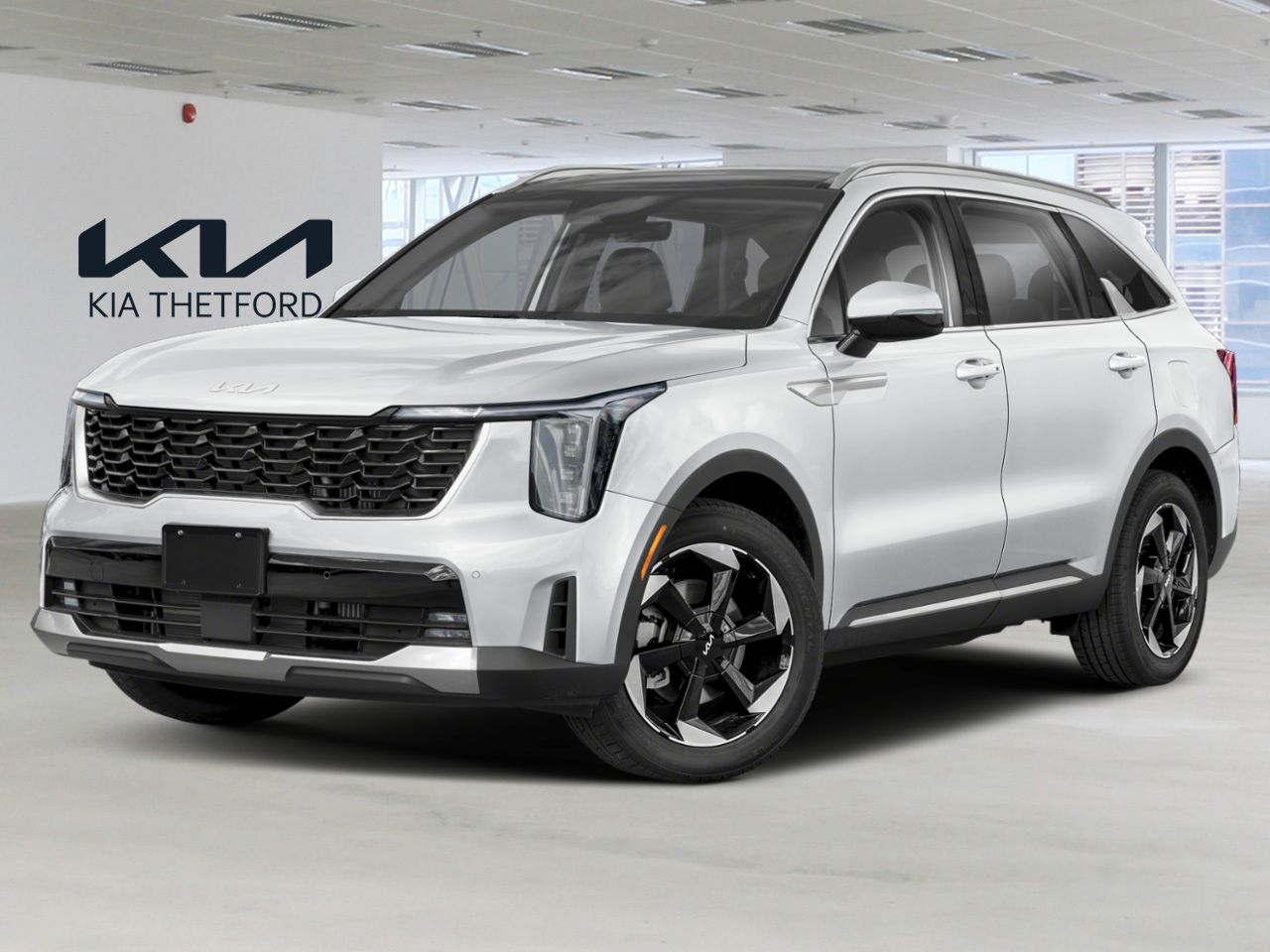 KIA SORENTO HEV EX 2026 Blanc Thetford Mines - photo #0