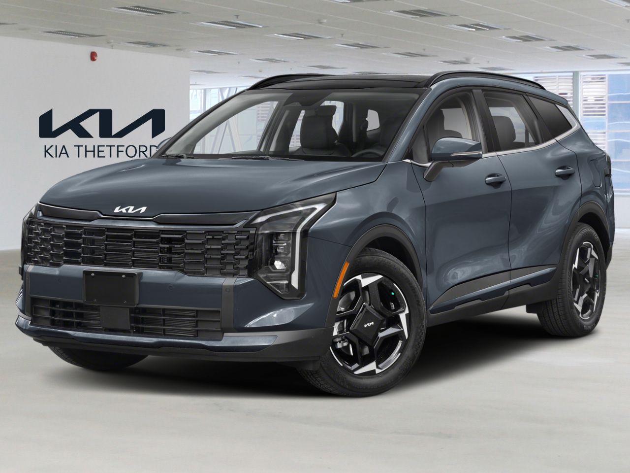 KIA SPORTAGE EX 2026 Gris Thetford Mines - photo #0
