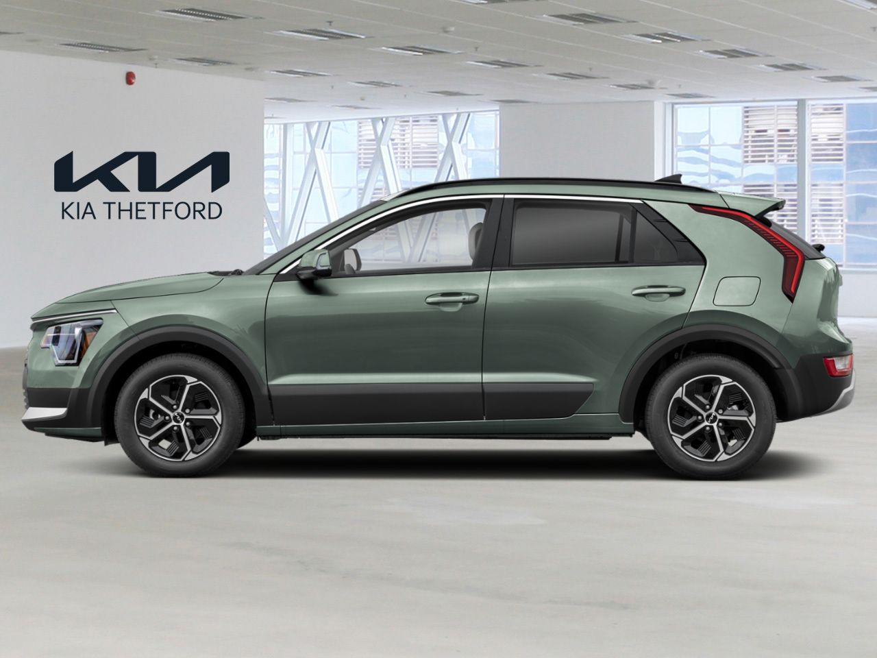2026 Kia Niro Cityscape Green Thetford Mines - photo #2
